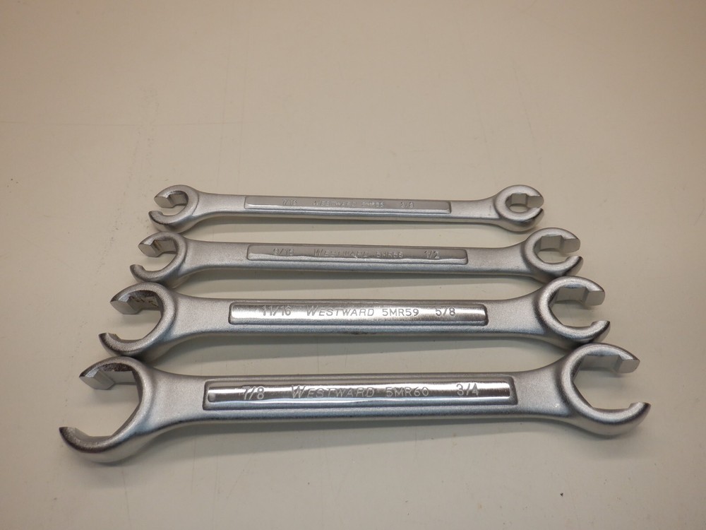 WESTWARD 4YR29 8PC. FLARE NUT WRENCH SET