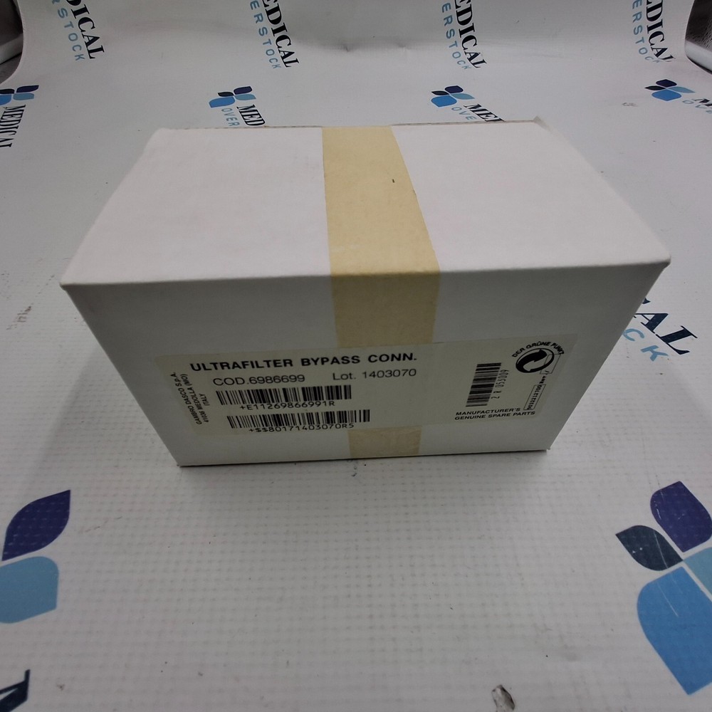 Gambro Dasco Ultrafilter Bypass Connector 6986699