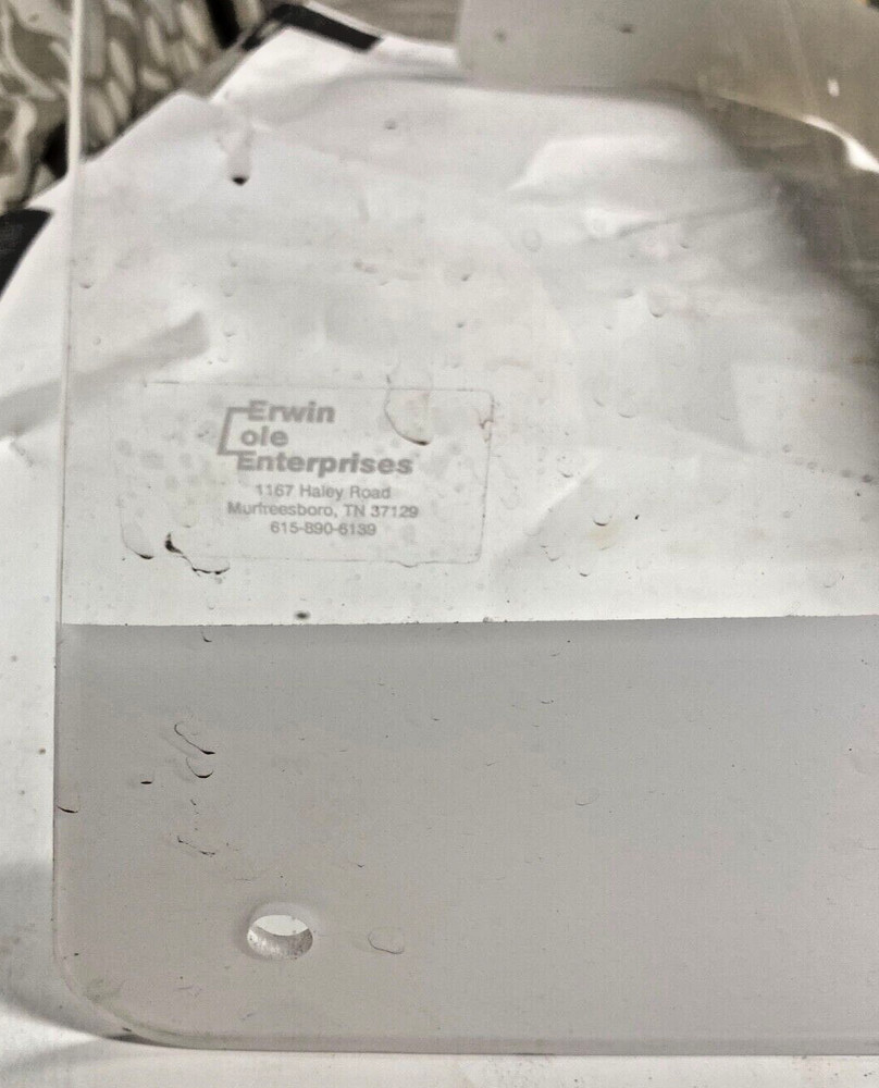 Windscreen Windshield Plexiglass Center Side Console Buggy ATV Snowmobile Boat