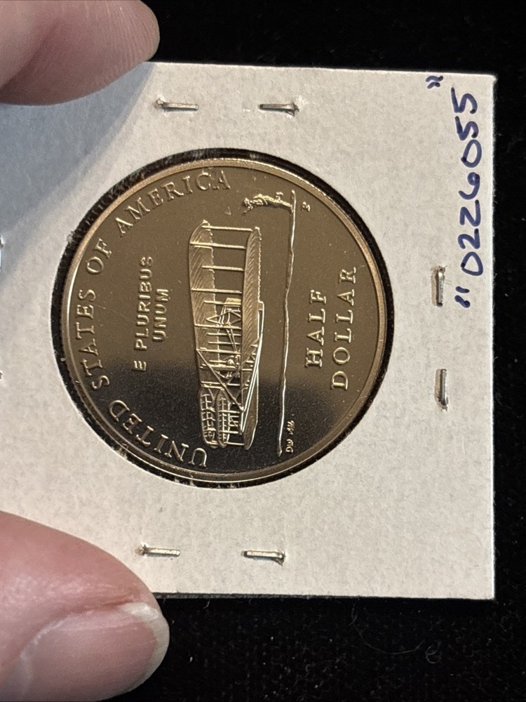 2003 First Flight Half Dollar “0226055” Proof Wright Monument 50c