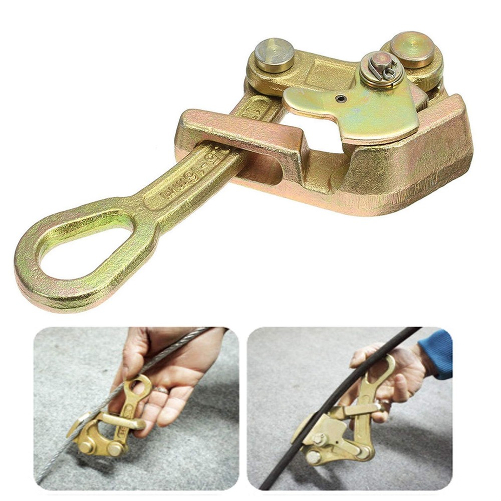 Cable Grip Wire Gripper Steel Cable Puller Tool for Wire Rope,Pulling 2204 Lb...