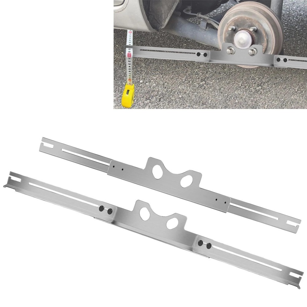 2PCS Wheel Alignment Tool Heavy Duty Toe Alignment Tool Plates Front End Alig...