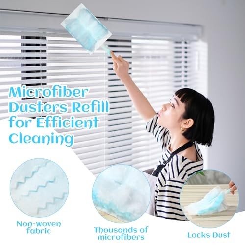 Pcs Disposable Dusters Refills Bulk Heavy Duty 180° Multi 200 Bright Colors