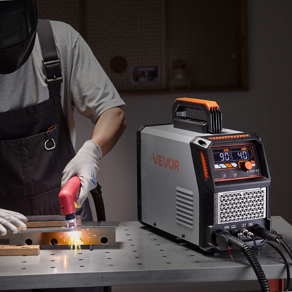 VEVOR Plasma Cutter 65A Non-Touch Pilot Arc Plasma Cutter Non-High Frequency