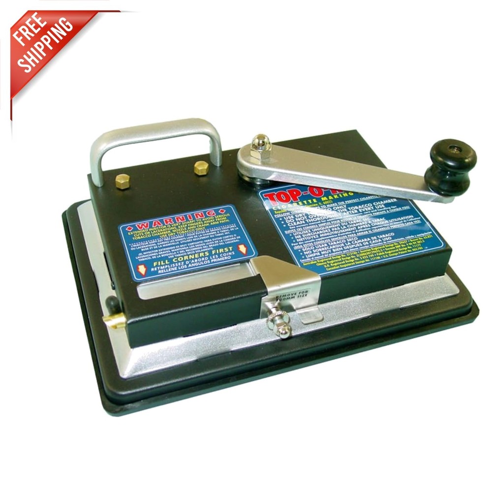 Versatile Stainless Steel Cigarette Maker - Quick & Easy for 100mm & King Sizes