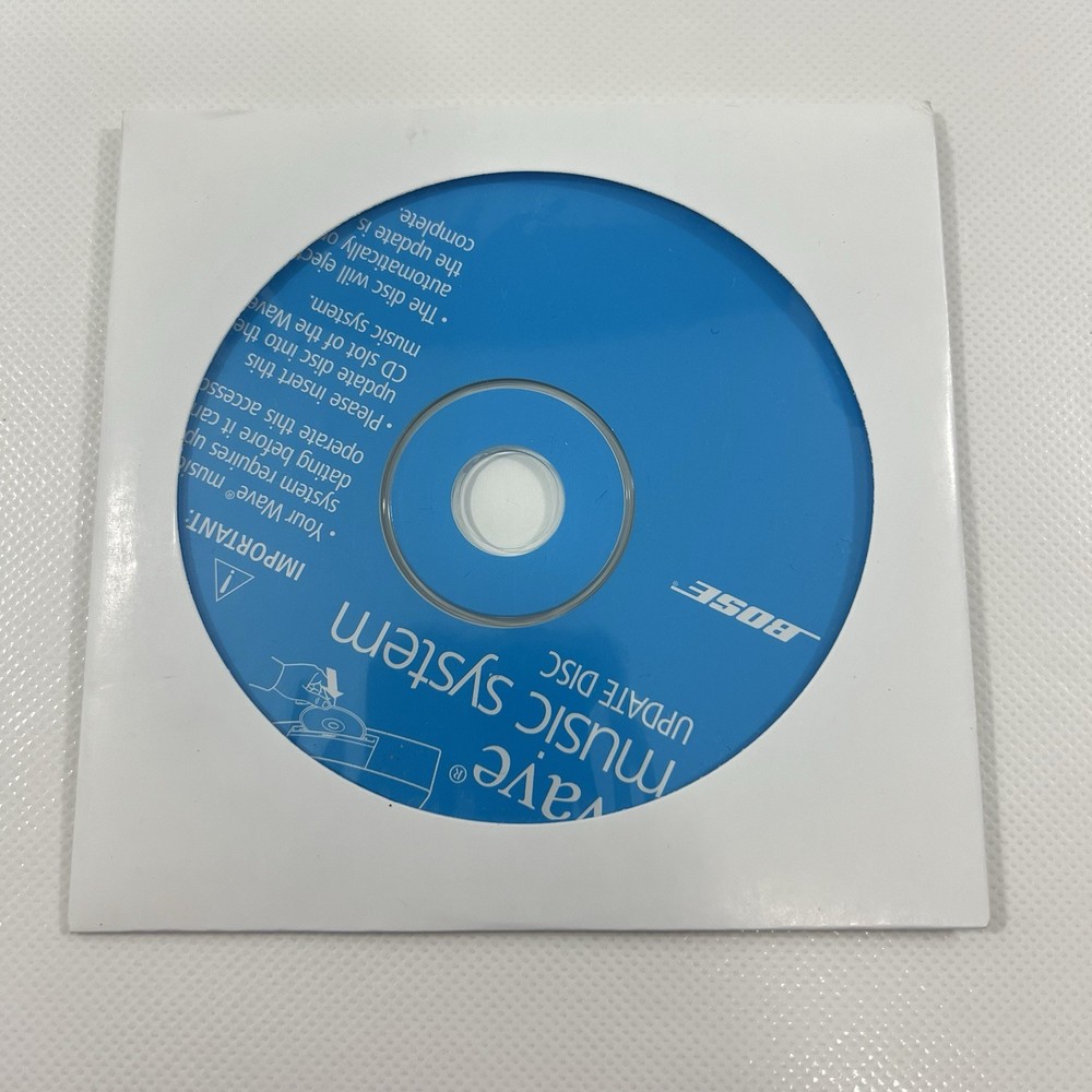 Bose Wave Music System Update Disc for Multi-Disc Changer OEM