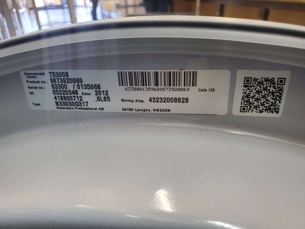 Electrolux Stack 35lb Tumble Dryer Model: T5300S