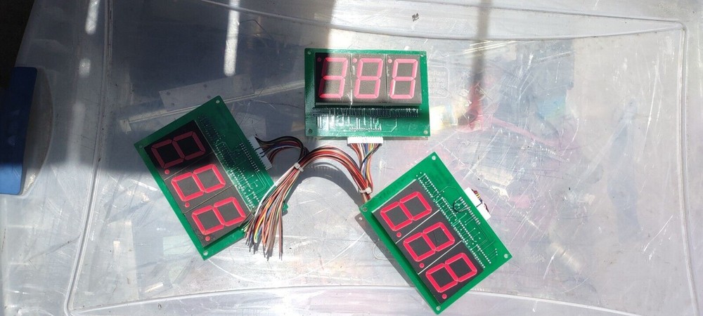 coastal slam dunk arcade scoreboard pcbs #526