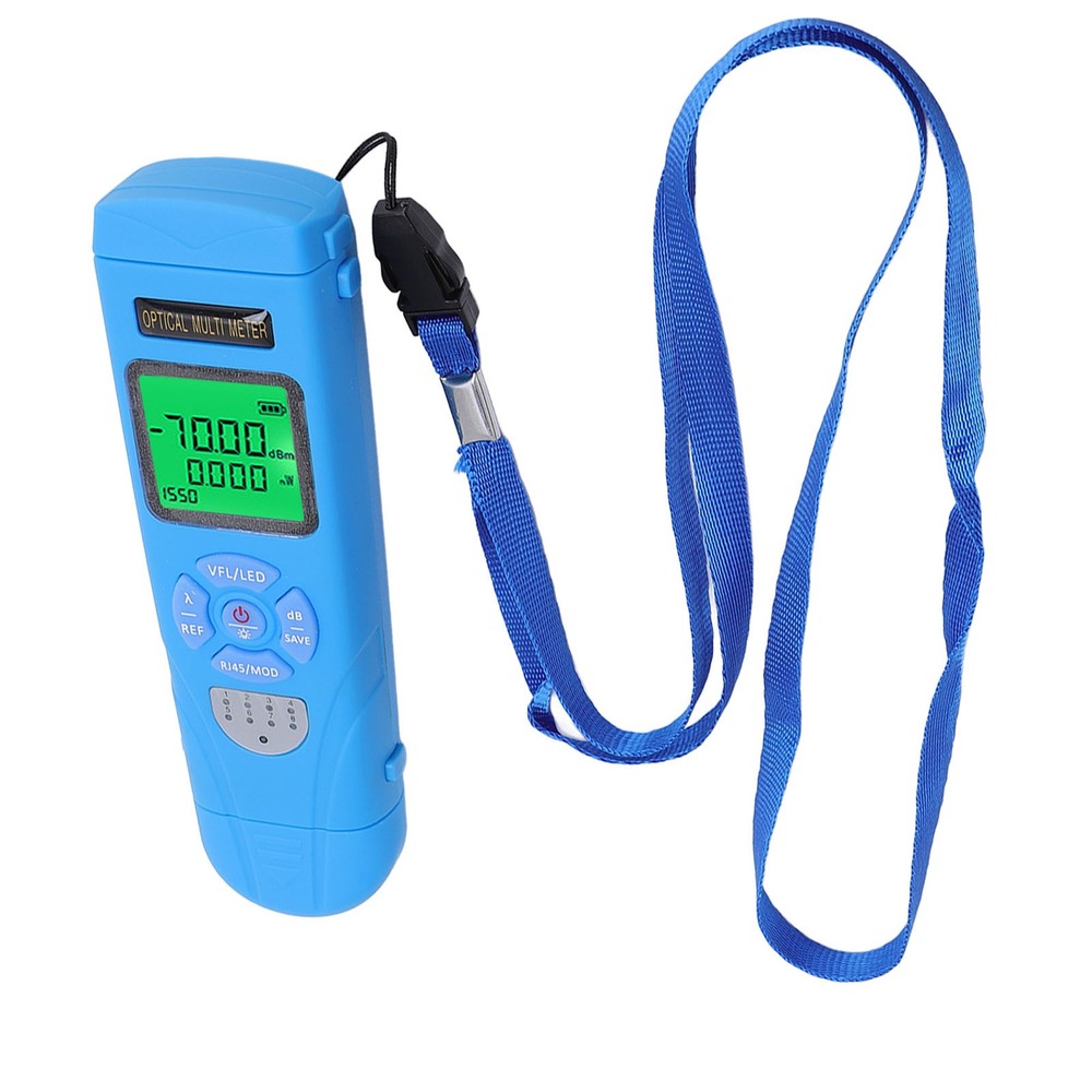 Multi Function Optical Power Meter 10 Wavelengths OPM VFL For Network Maintenanc