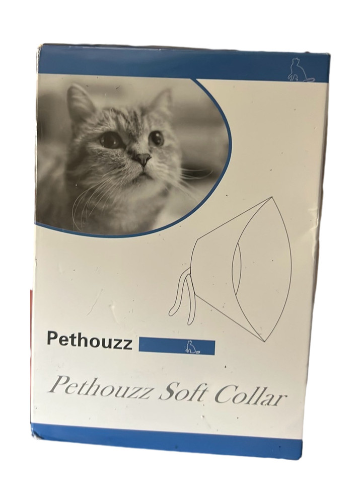 Pethouzz Soft Cat Cone Collar Adjustable Pet Neck