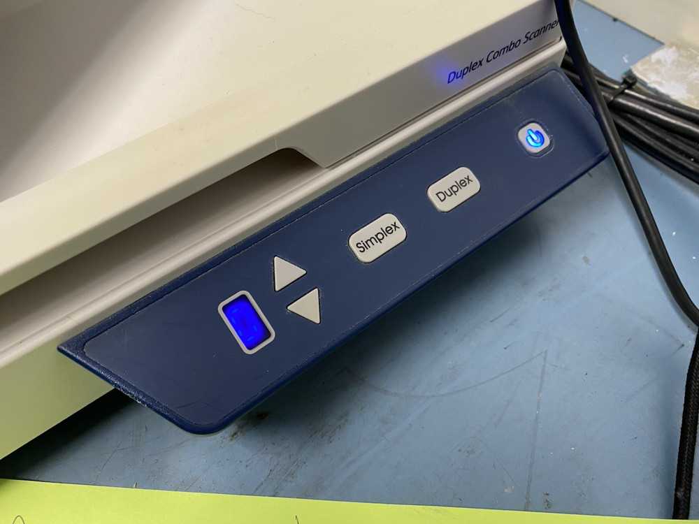 Xerox Duplex Combo Document Scanner - WORKING - NO POWER SUPPLY