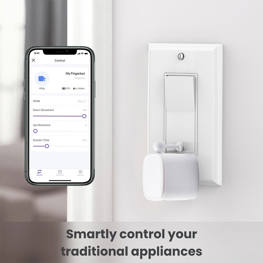For Tuya Finger Robot Wireless Remote Timing Control Switch for Home Use