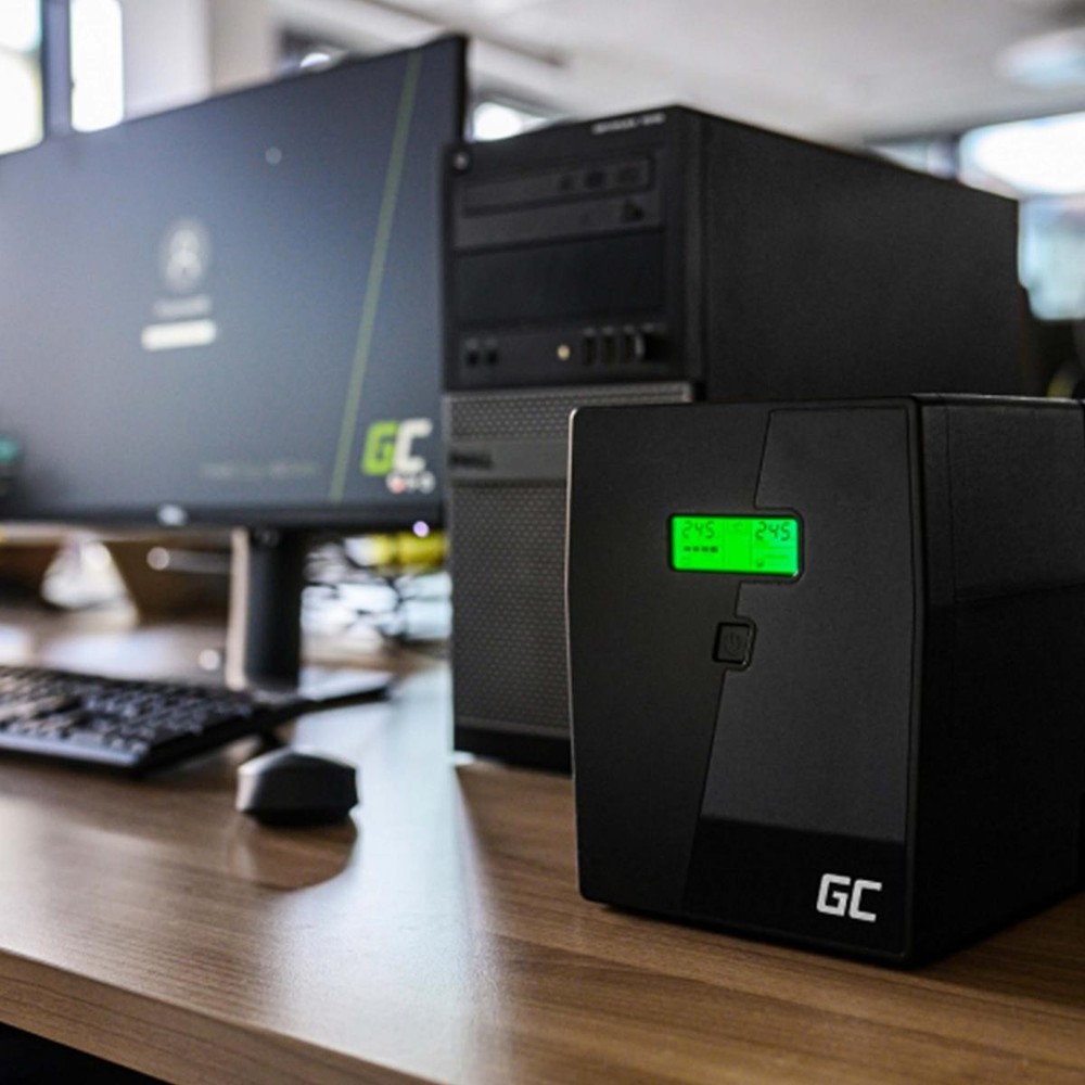 Ups 800va 480w LCD Group Continuity' Protection Embossed Computer Lightning PC _