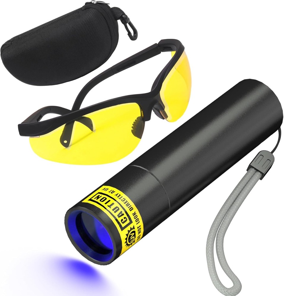 Air conditioner UV leak detector kit