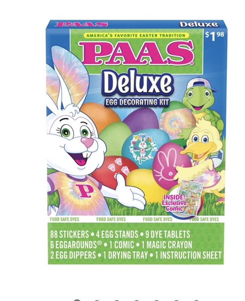 PAAS Deluxe Egg Decorating Kit.