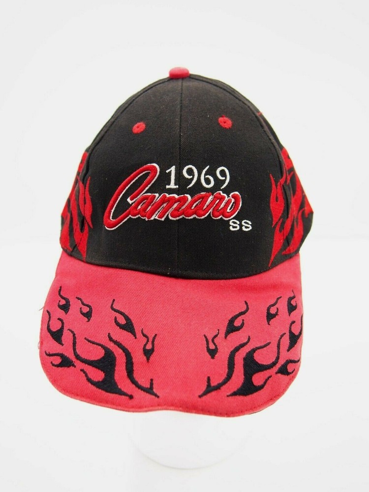 1969 Camaro SS GM Official Baseball Cap, Hat with Flames - Read Description