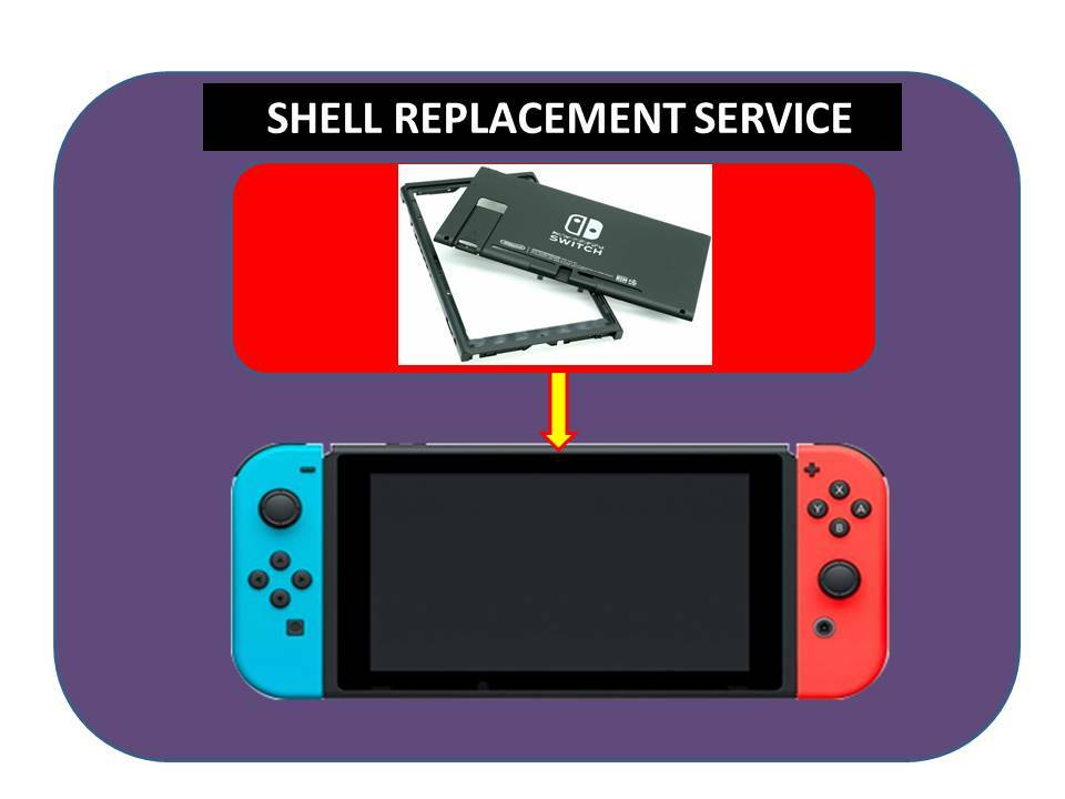 Nintendo Switch Broken SHELL Replacement Service