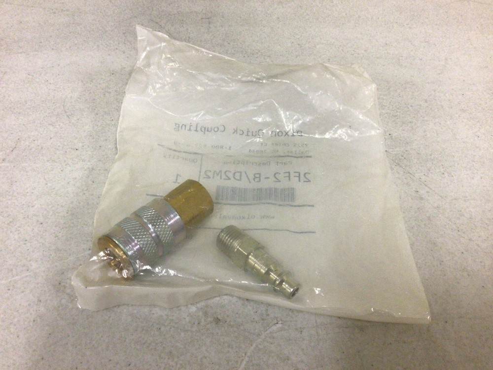 NEW, DIXON QUICK COUPLING 2FF2-B/D2M2 PNEUMATIC MANUAL THREADED FEMALE COUPLER