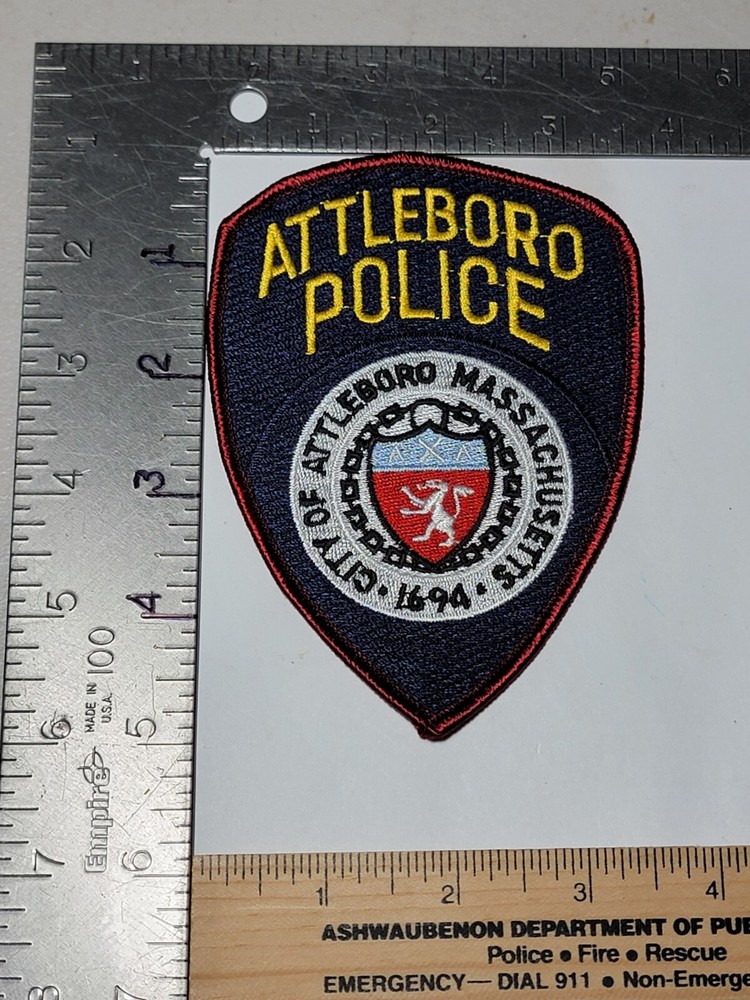 LE6 Police patch Massachusetts Attleboro