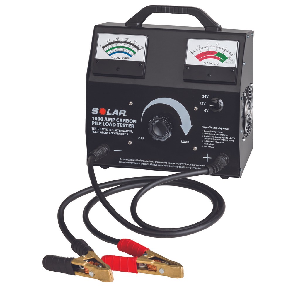 1000 Amp Variable Load Carbon Pile Tester SOL-1876