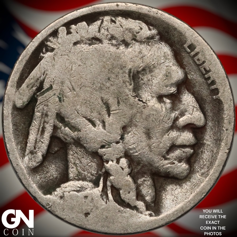 1917 S Buffalo Nickel A7839