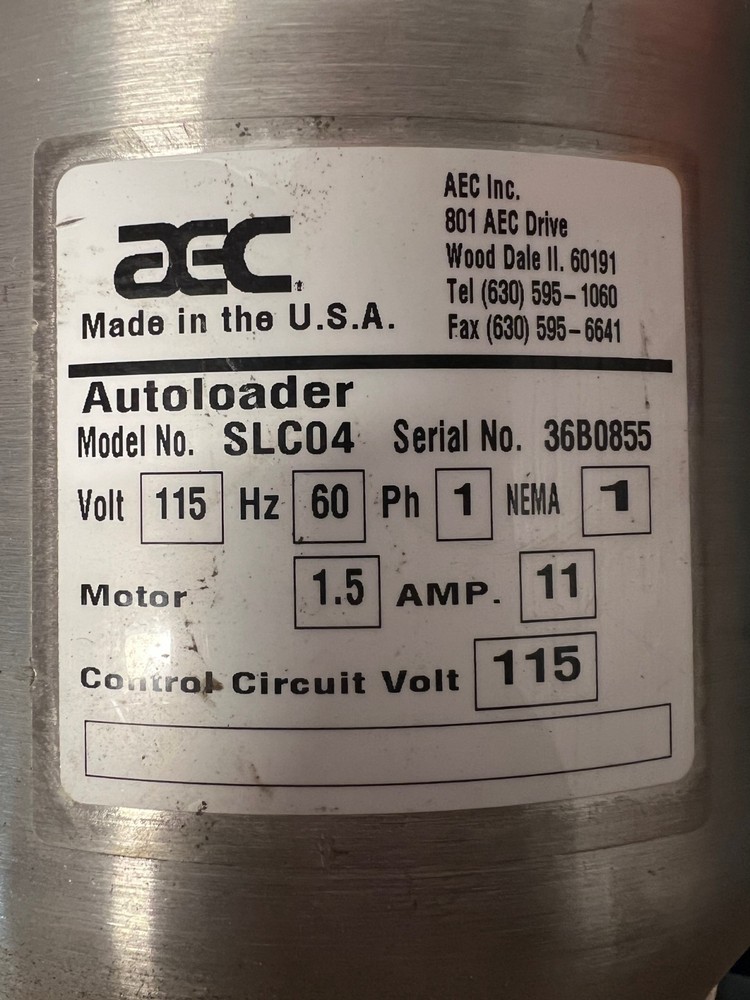 AEC WHITLOCK SLC04 AUTOLOADER USED