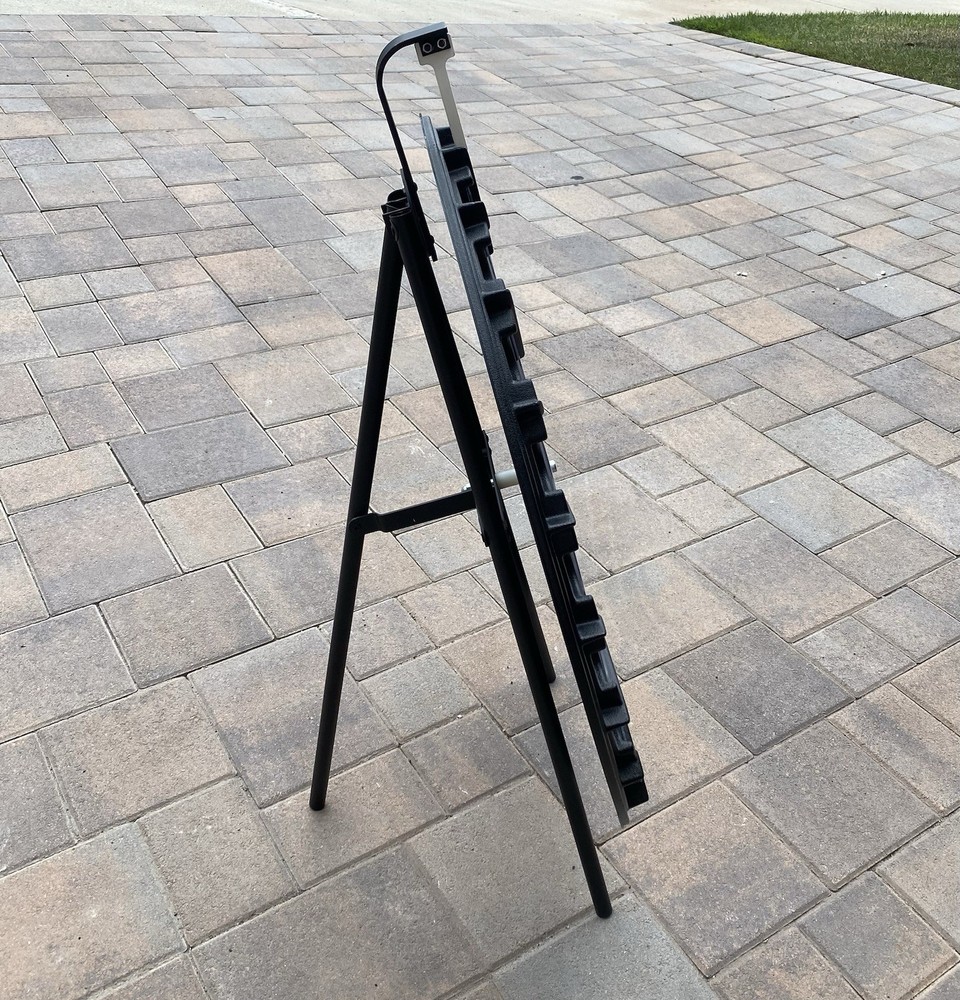 30” Plastic Prize Wheel with 24 Side InsertsSlots for Printouts - Black