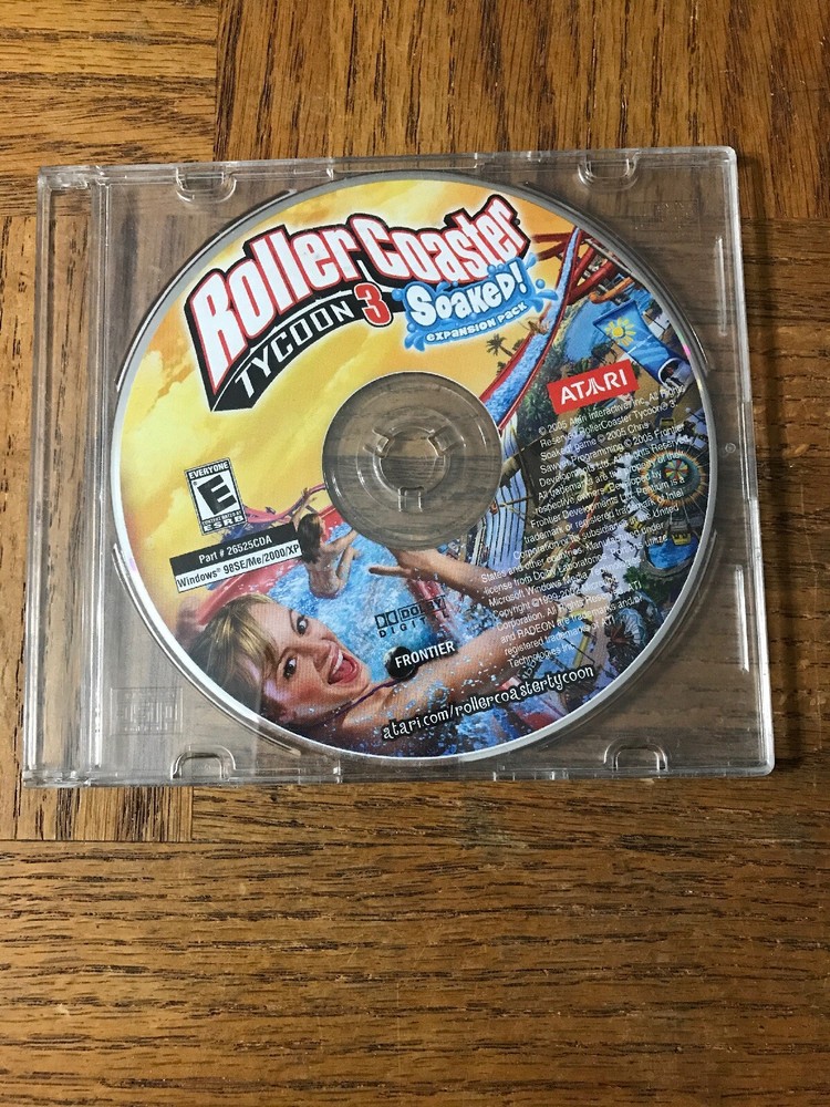 Roller Coaster Tycoon 3 Soaked PC Game