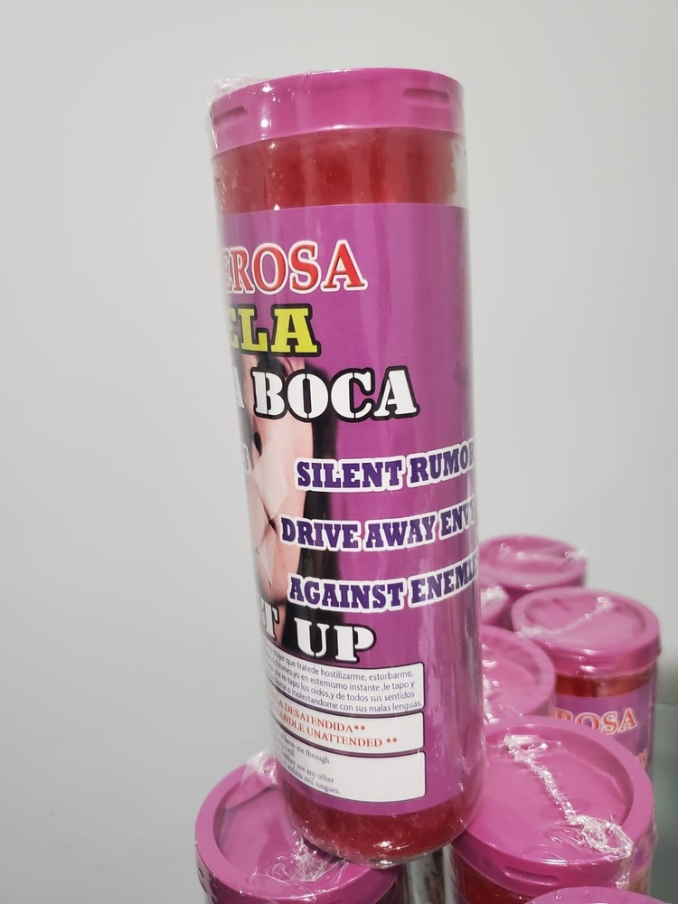 Vela Preparada Tapa Boca- silencio