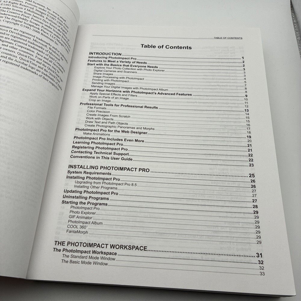 Photo Impact Pro Version 10 Nova Development User Manual Book Only