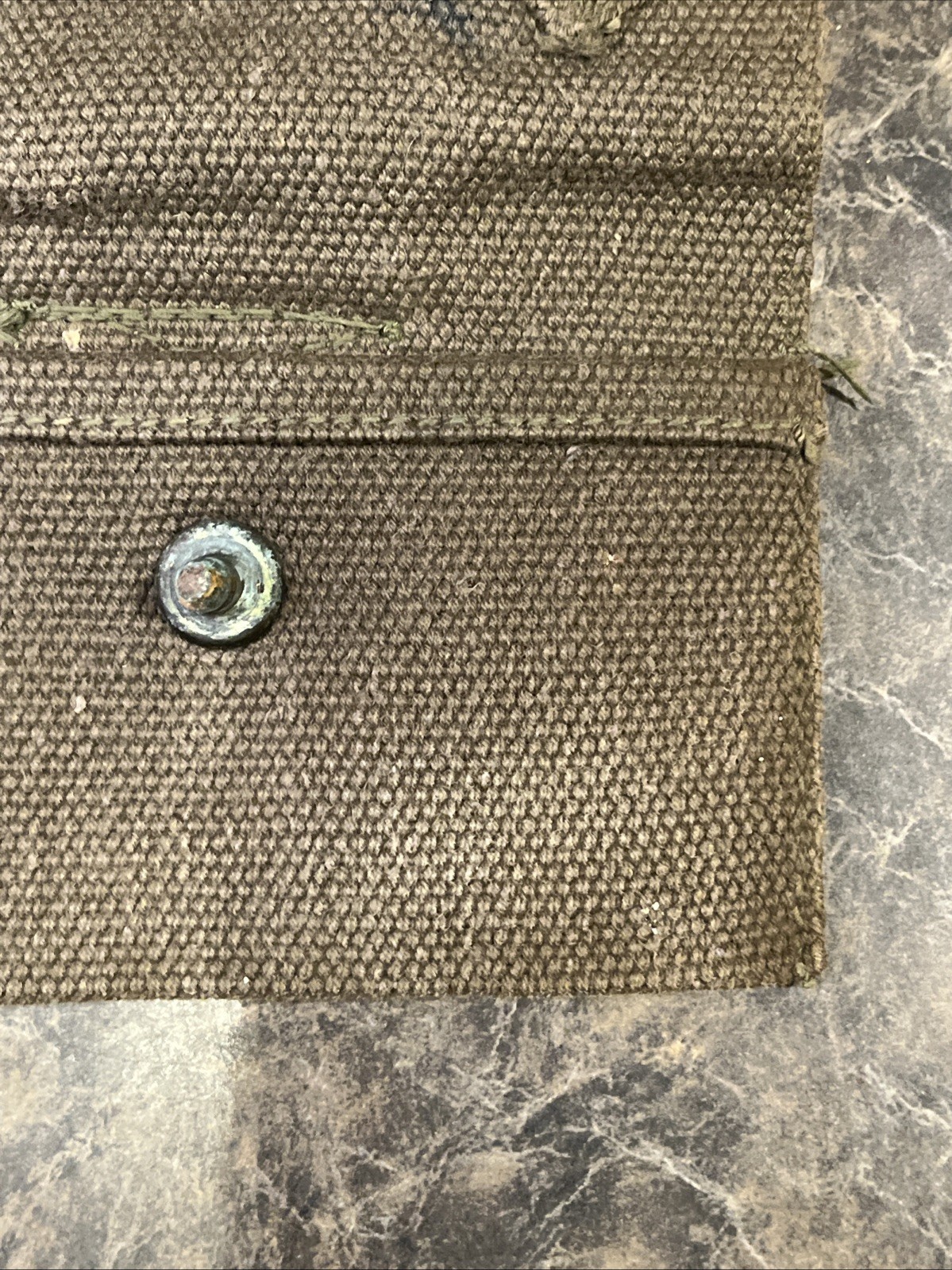 ORIGINAL WWII US ARMY INFANTRY M1942?FIRST AID BANDAGE CARRY POUCH ONLY VINTAGE