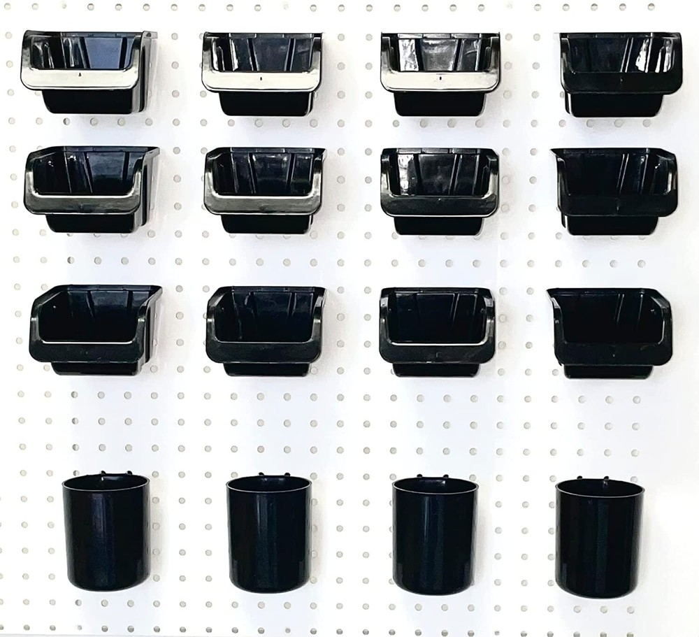 WallPeg Pegboard Bins Storage Bins - Peg Board Bin Assortment PB16