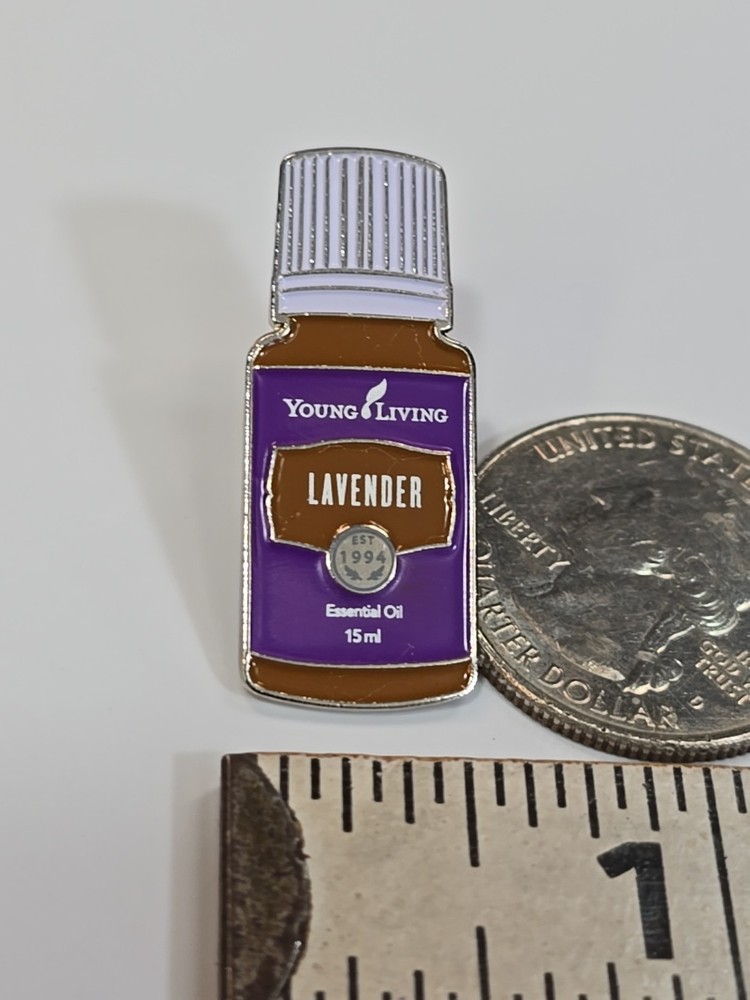 Young Living Essential Oils Lapel Pin Lavender