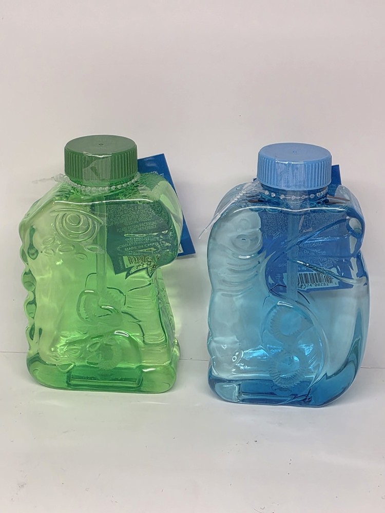 Bubble Solution 2 Pack for Boys 3+ Includes Wand