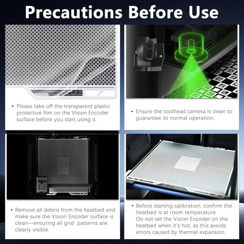 Vision Encoder Plate for Bambu Lab H2S/H2D/H2C 3D Vision Encoder Plate(Grey)
