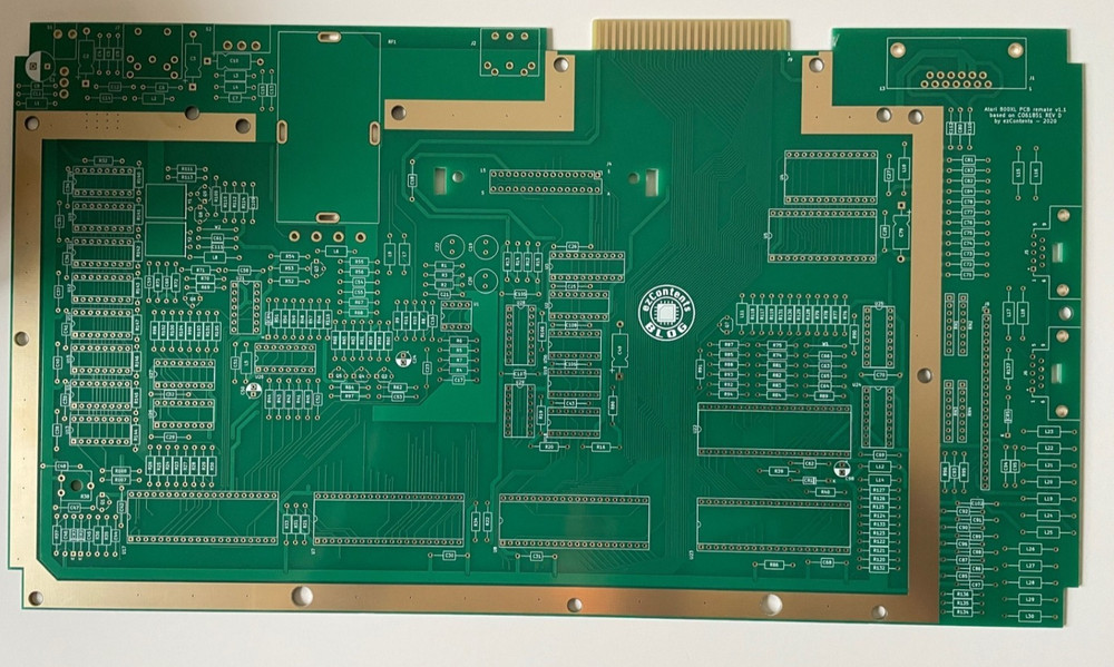 Atari 800XL C061851 REV D replica remake PCB