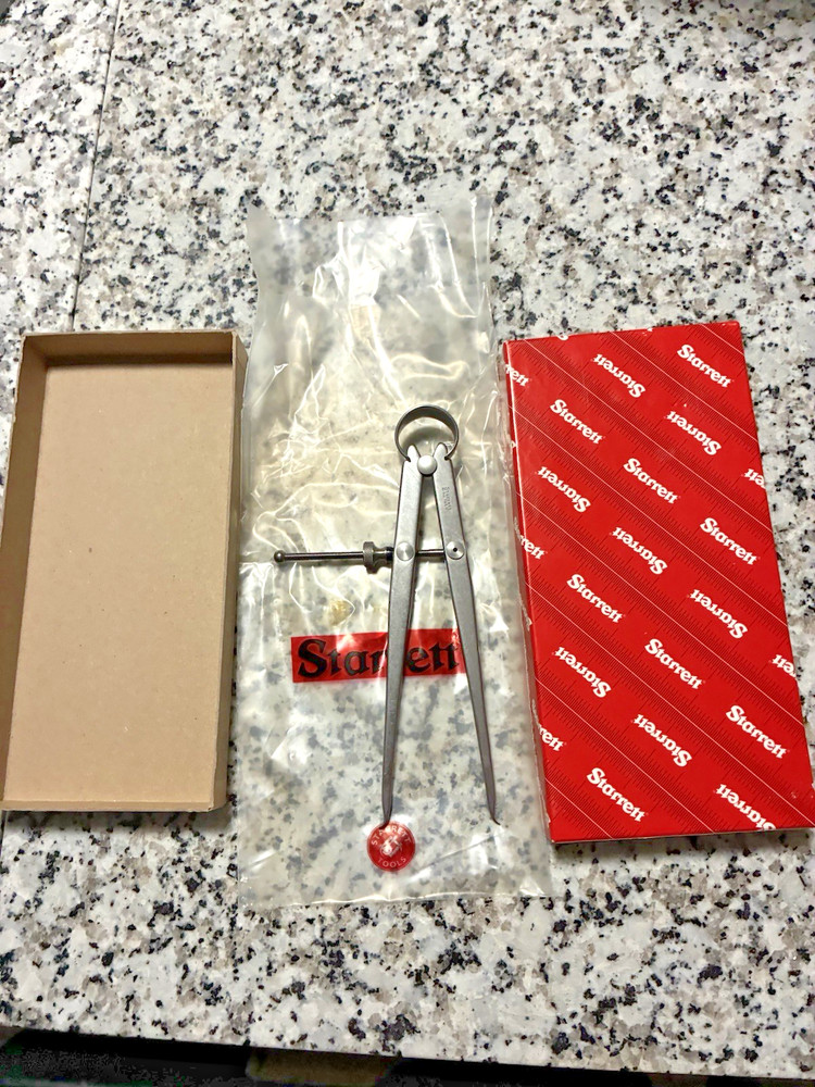Starrett No. 184 Inside spring caliper 6" capacity flat leg