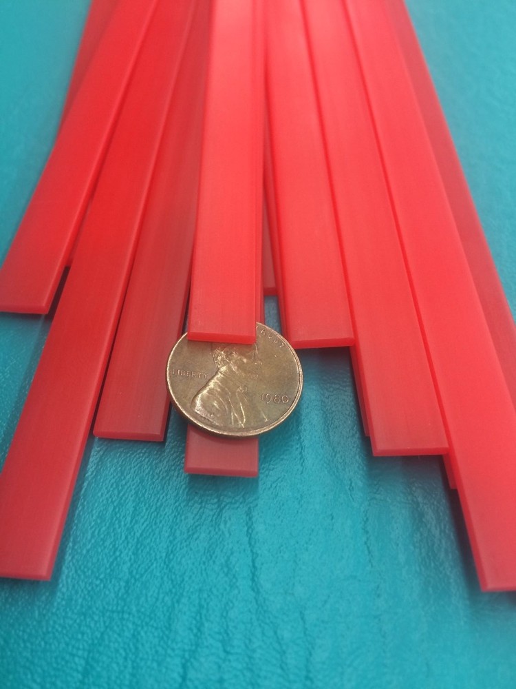 20 Red Dip Spread Cheese Stick 6" Square Tip Reusable Stir cuttable Flexible