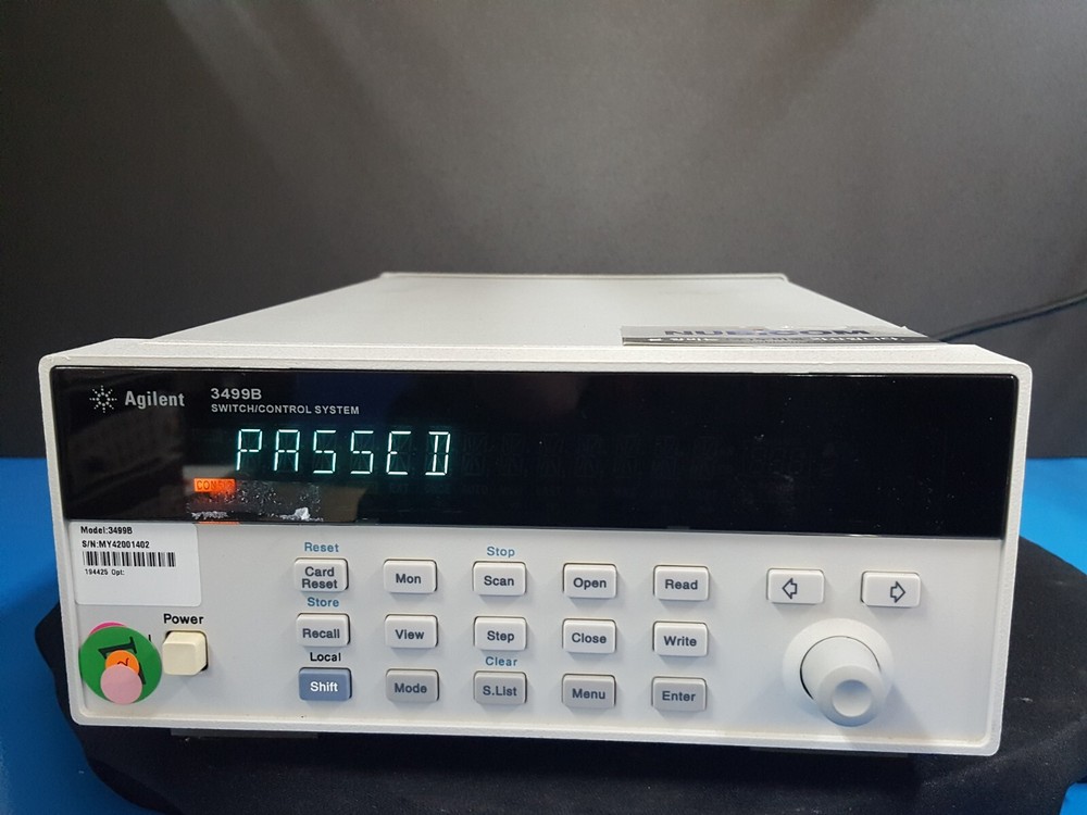 Agilent 3499B: Switch / Control System Main Frame (1402)