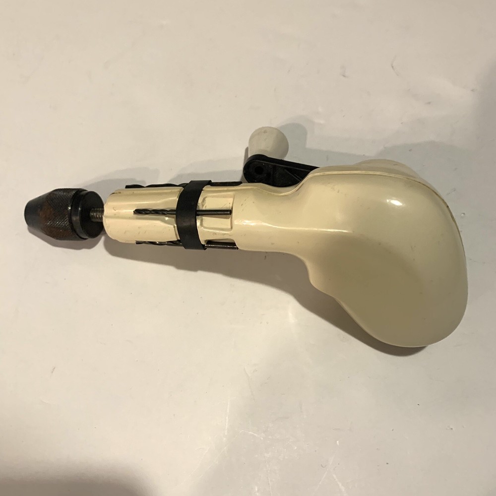 Vintage The Hole Thing Hand Drill Working condition