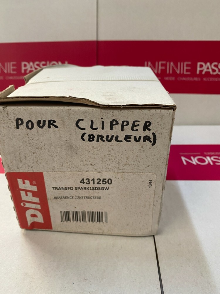 DIFF 431250 Transfo SPARK18DSGW pour Bruleur Clipper