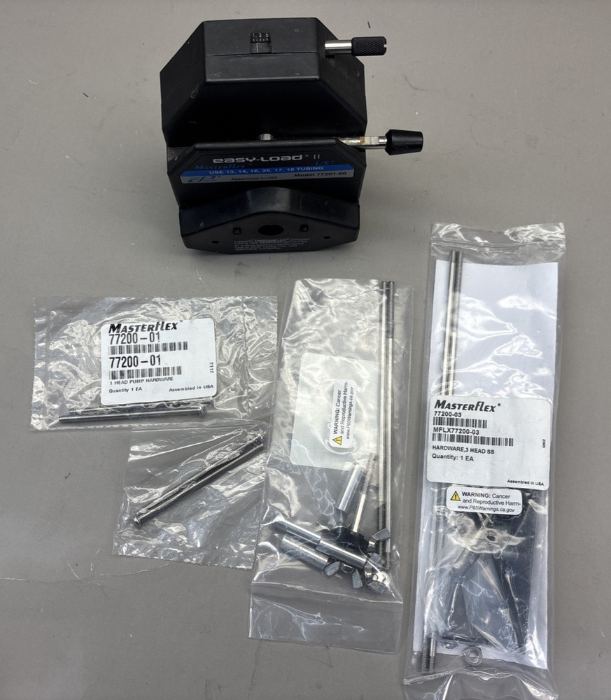 Cole Parmer 77201-60 MasterFlex L/S Easy-Load II Pump Head