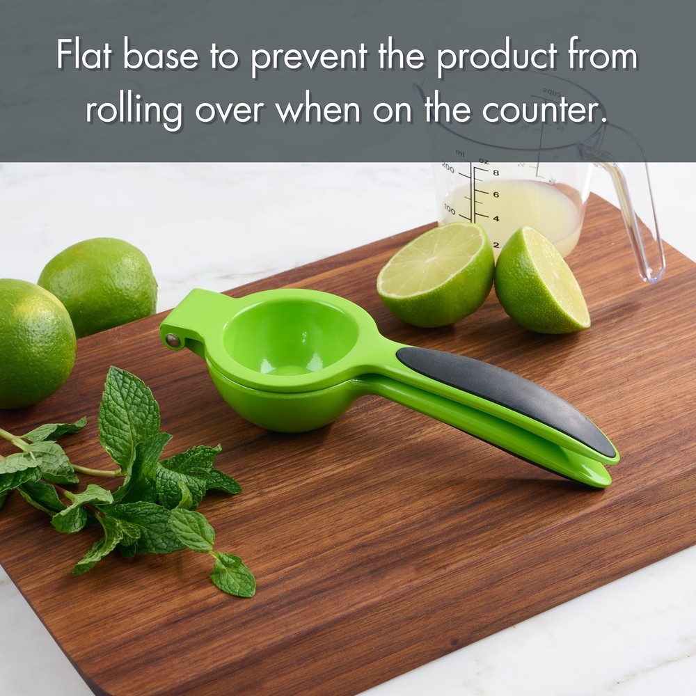 Heavy Duty Diecast Lime Green Manual Juicer and Squeezer