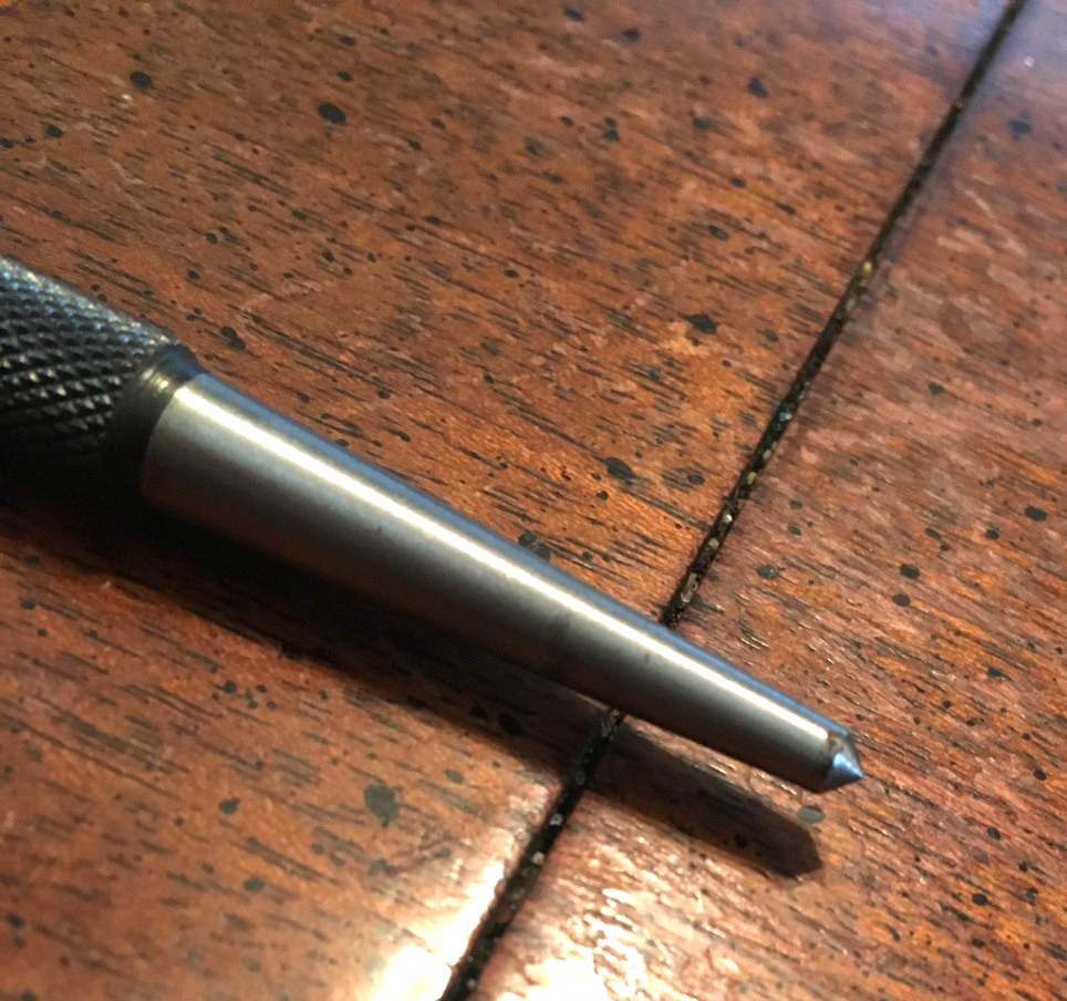Starrett 9/64 Center Punch