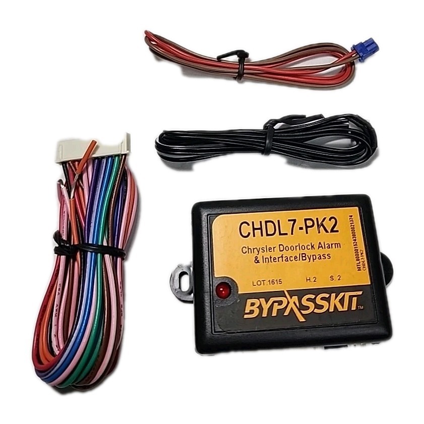 New CHDL7-PK2 Chrysler DoorLock Alarm & Interface/Bypass