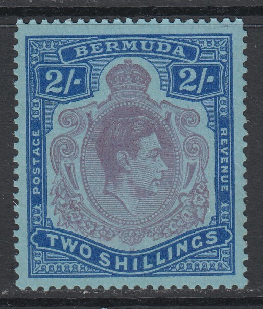 Bermuda, SG 116f, MNH (gum streaks)