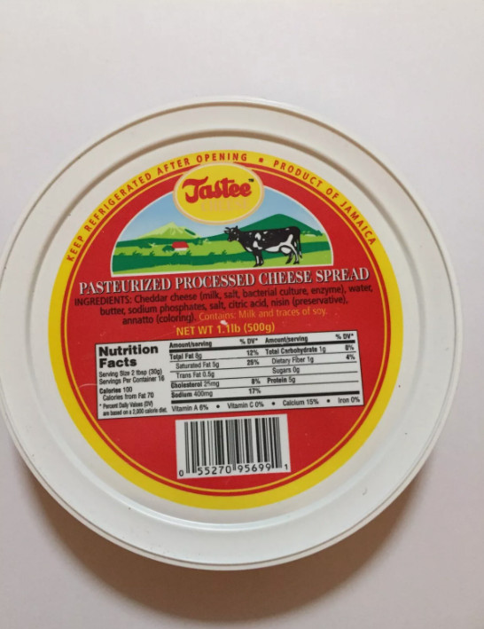 Jamaican Tastee cheese