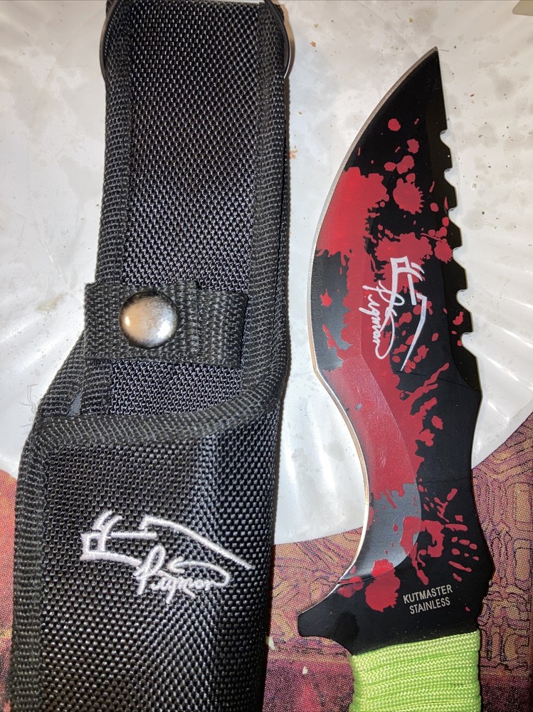 KUTMASTER Stainless PIGMAN 12”Fixed Blade HUNTING