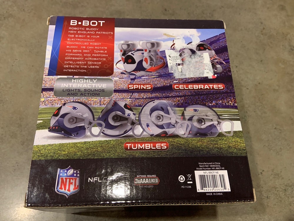B.Bot Robotic Buddy(New England Patriots)