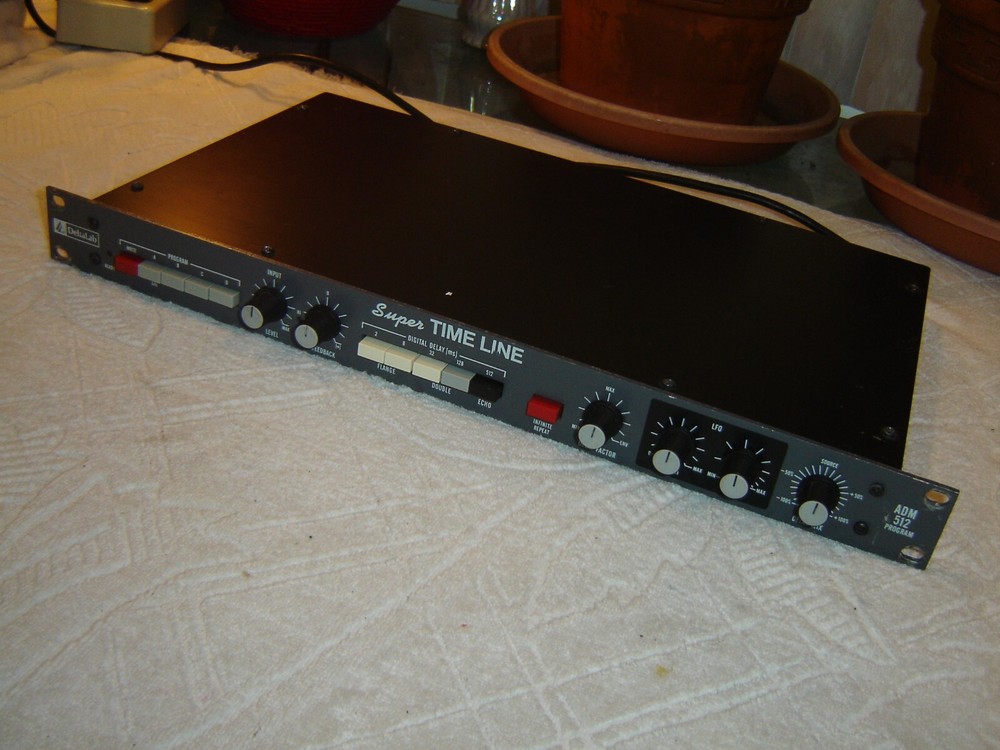 Deltalab ADM512 Program, Super Time Line, Delay, FX, Vintage Rack